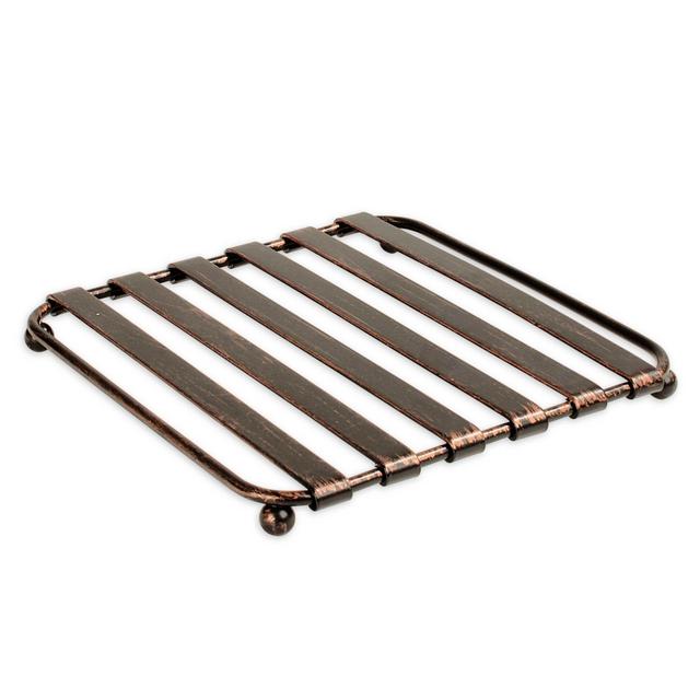 Spectrum Stripe Metal Trivet in Oil Rubbed Bronze
