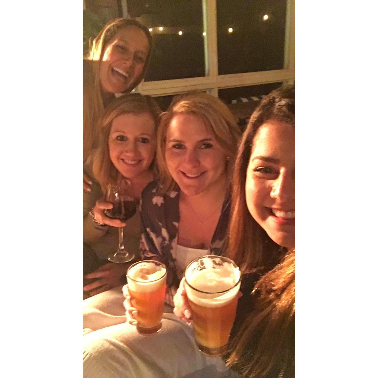 Yaara, Maayan, Bree and Korey having a blast in Israel!