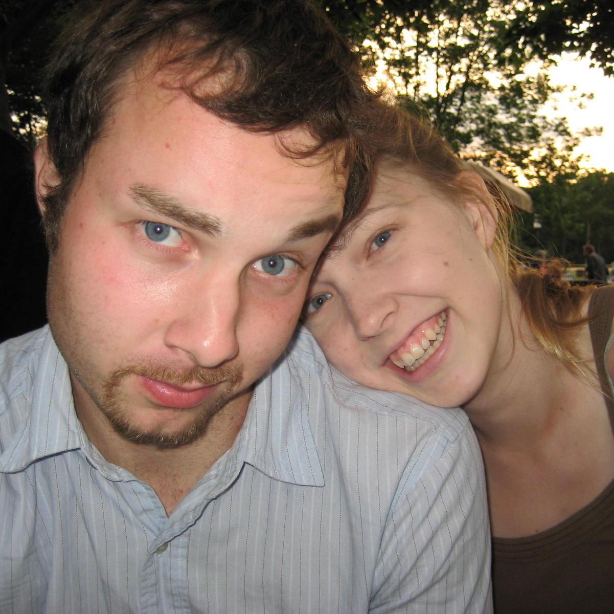 Our first Ravinia date to hear the CSO play. We biked from Chicago to Highland Park for this. Cally was exhausted!