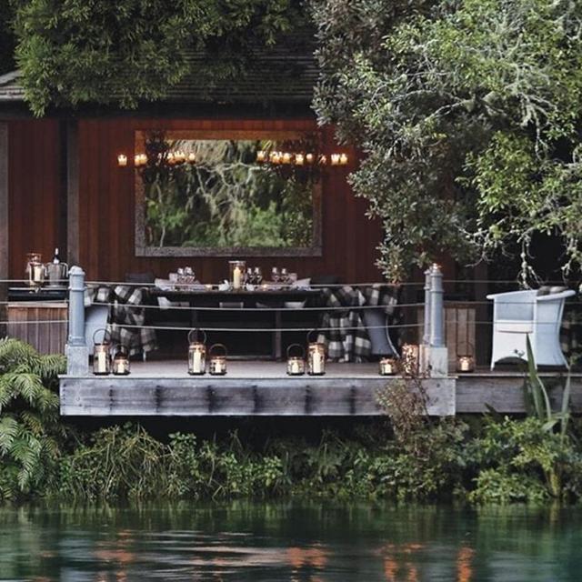 Dinner on North Island