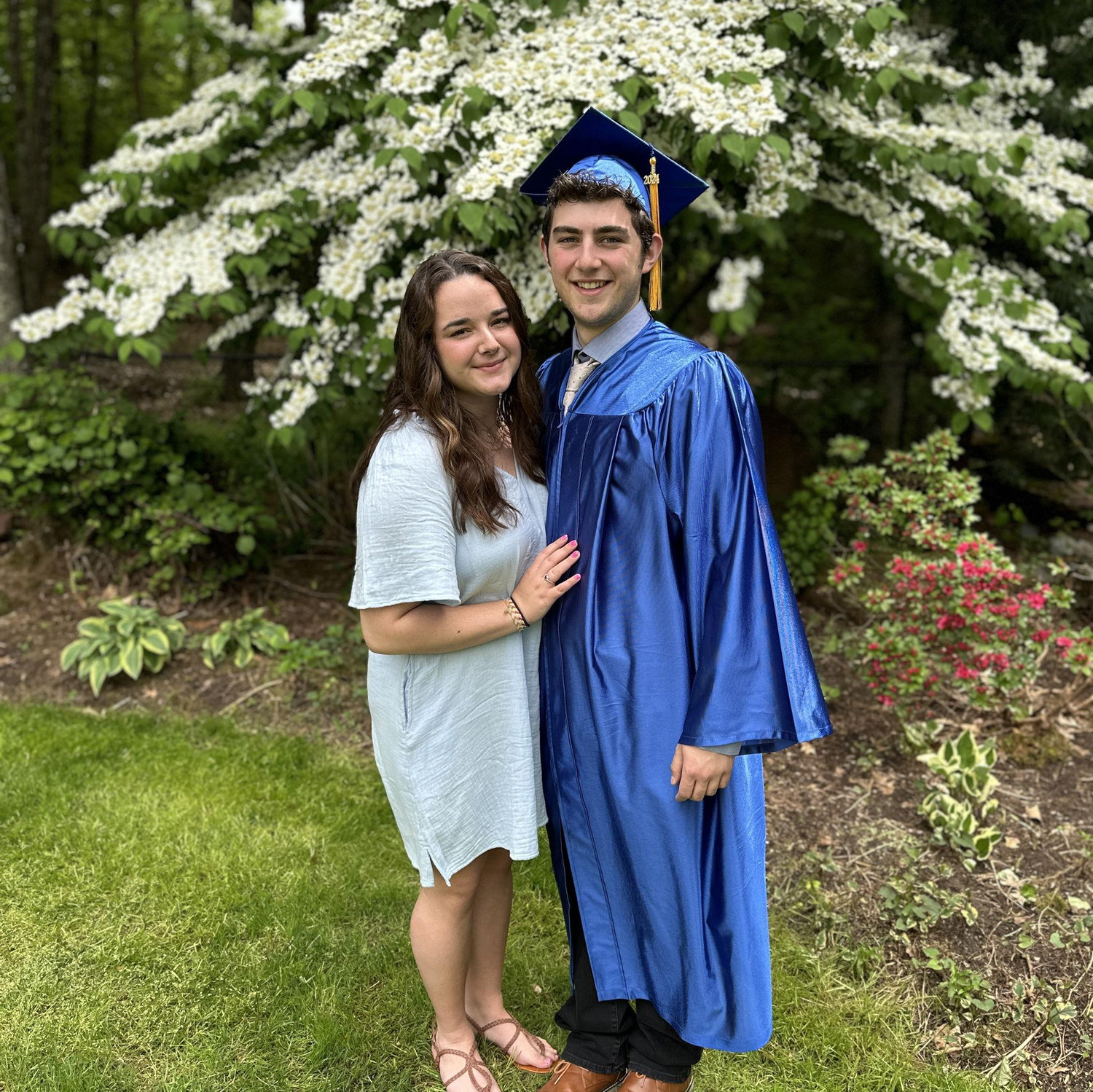 Simon graduated from Western New England University in May 2024