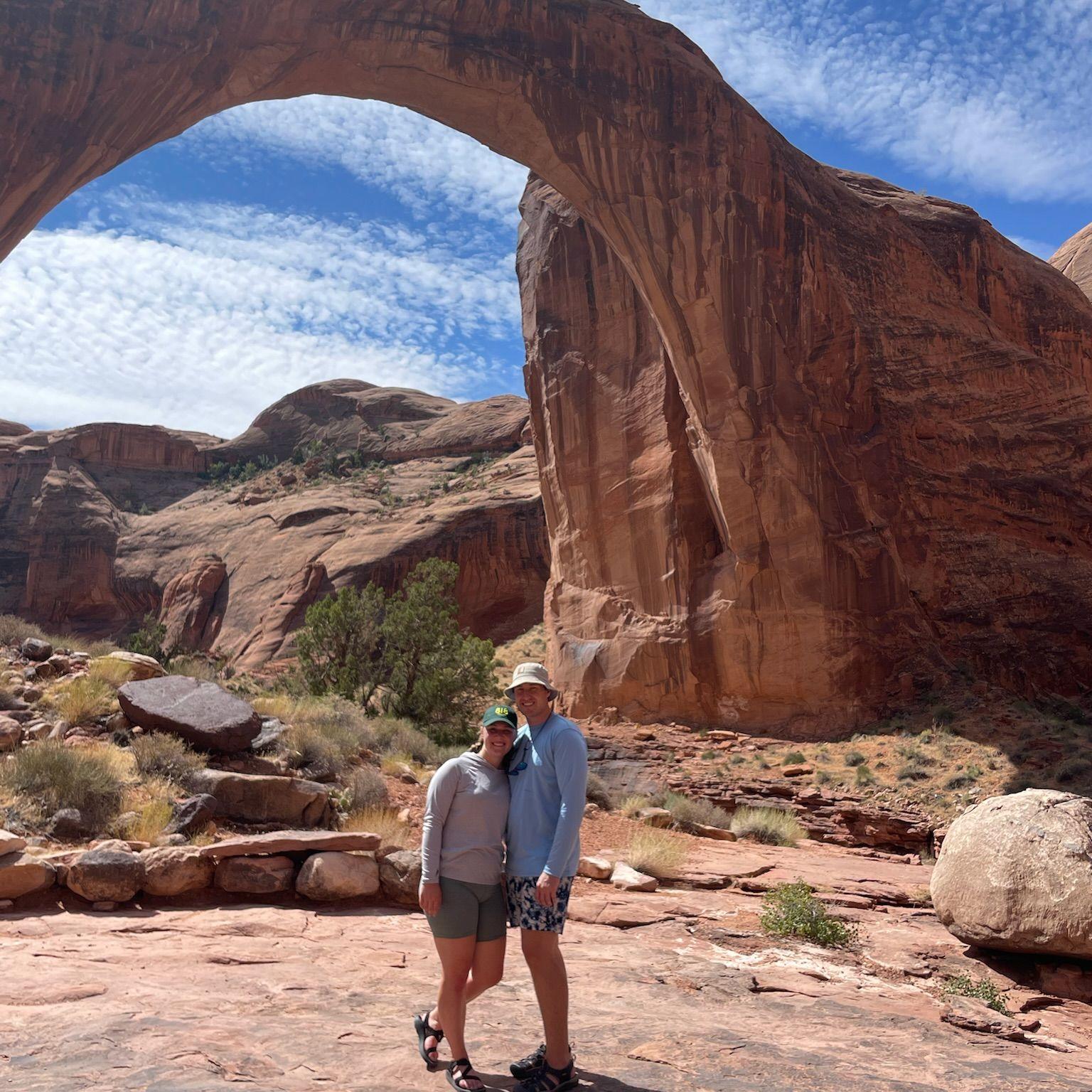 August 2024: Feeder family vacation to Lake Powell. We hiked out to Rainbow Bridge!