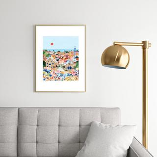 Barcelona I Framed Art Print