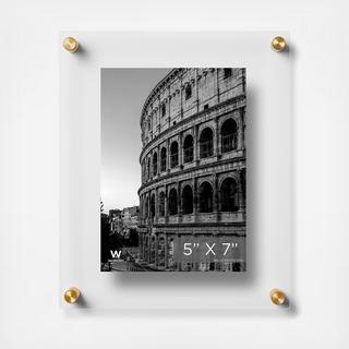 Double Panel Gold Wall Frame