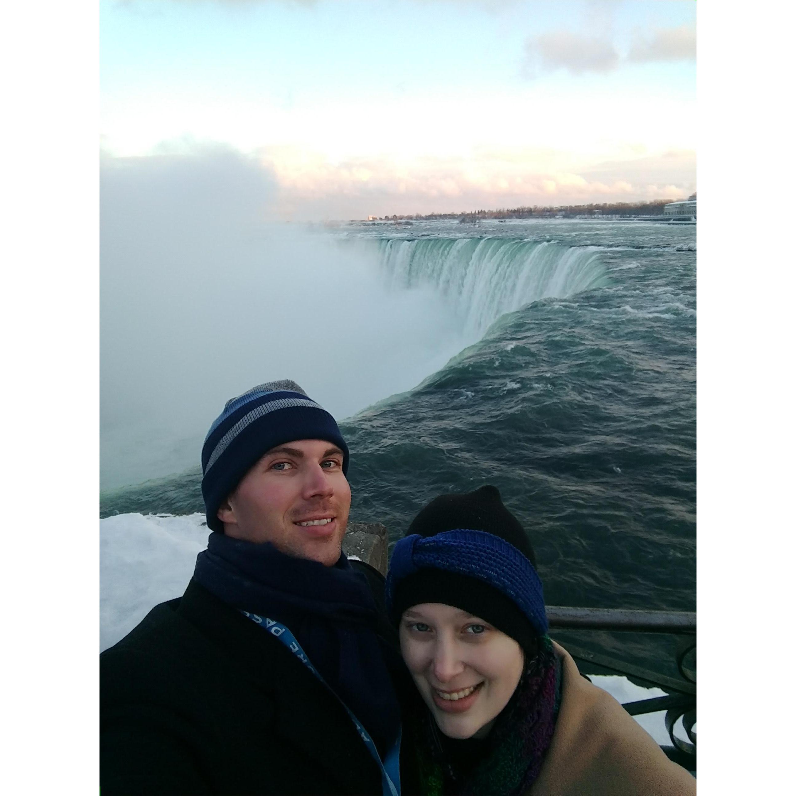 Niagara Falls Canada, December 2017
