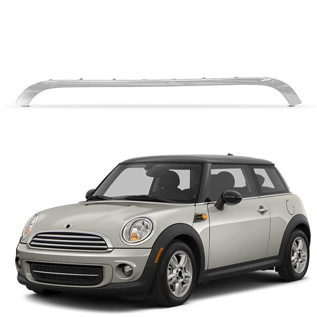 PartsFlow Chrome Hood Molding Trim for 2007 2008 2009 2010 2011 2012 2013 2014 2015 Mini Cooper MC1235100 51132751040