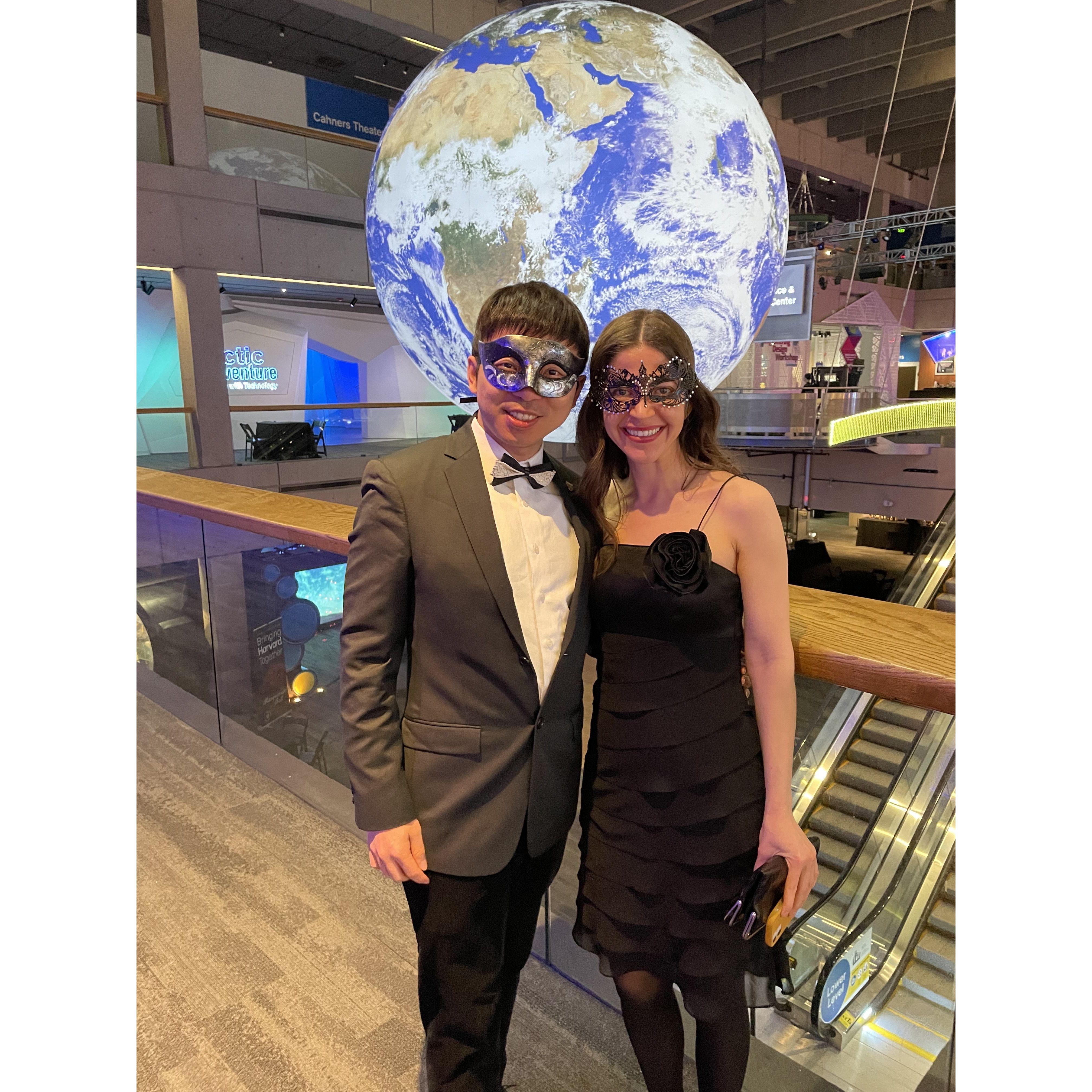 Our first masquerade ball