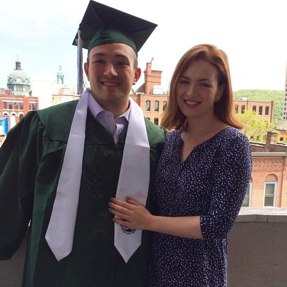 John's graduation from Binghamton University, 2017