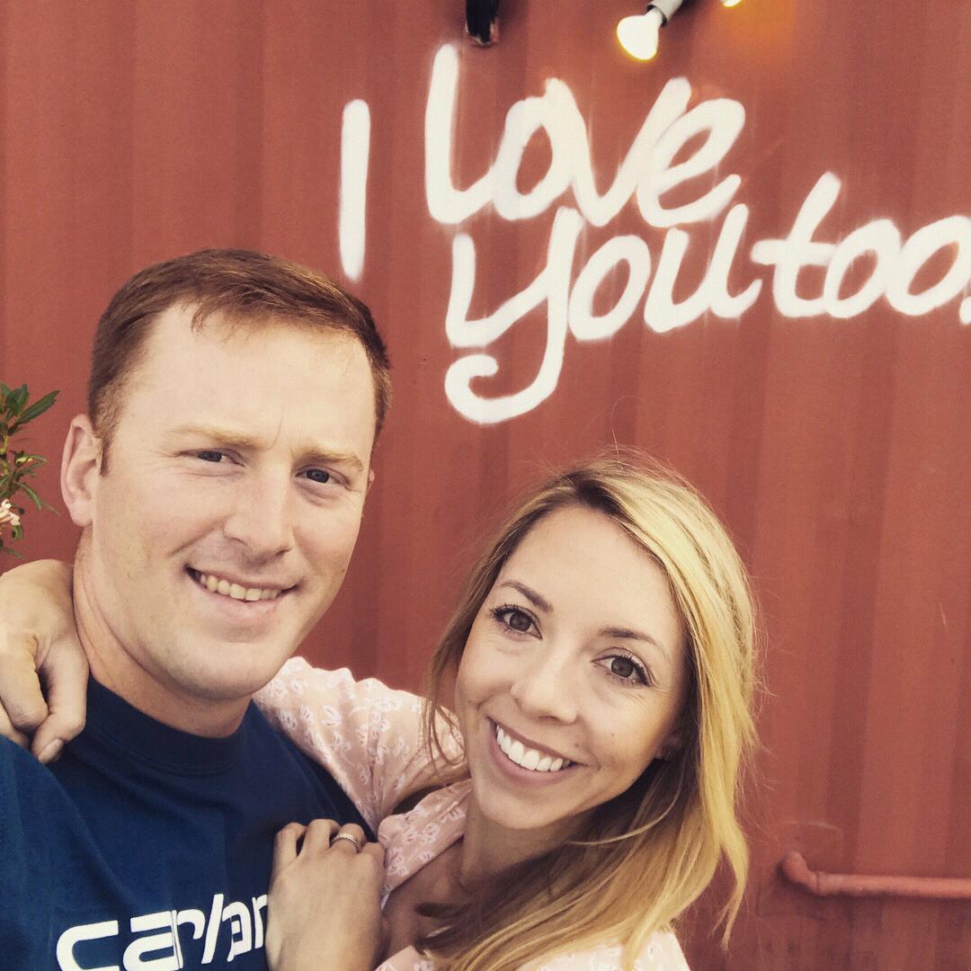 Kevin spent 3 more months in El Paso training. Teresa visited him for the only weekend they would allow.