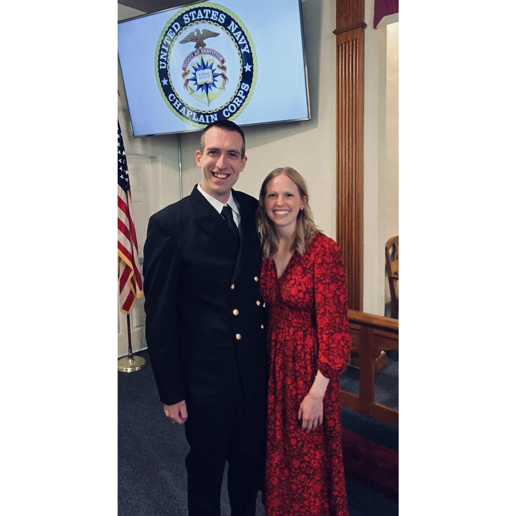 Kevin's Navy Commissioning