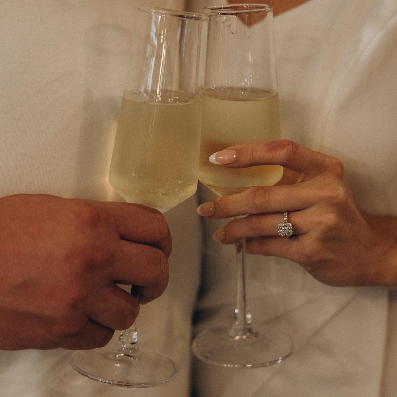Cheers to the soon-to-be Harris’s!