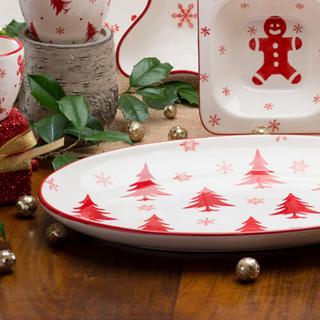 Winterfest Oval Platter