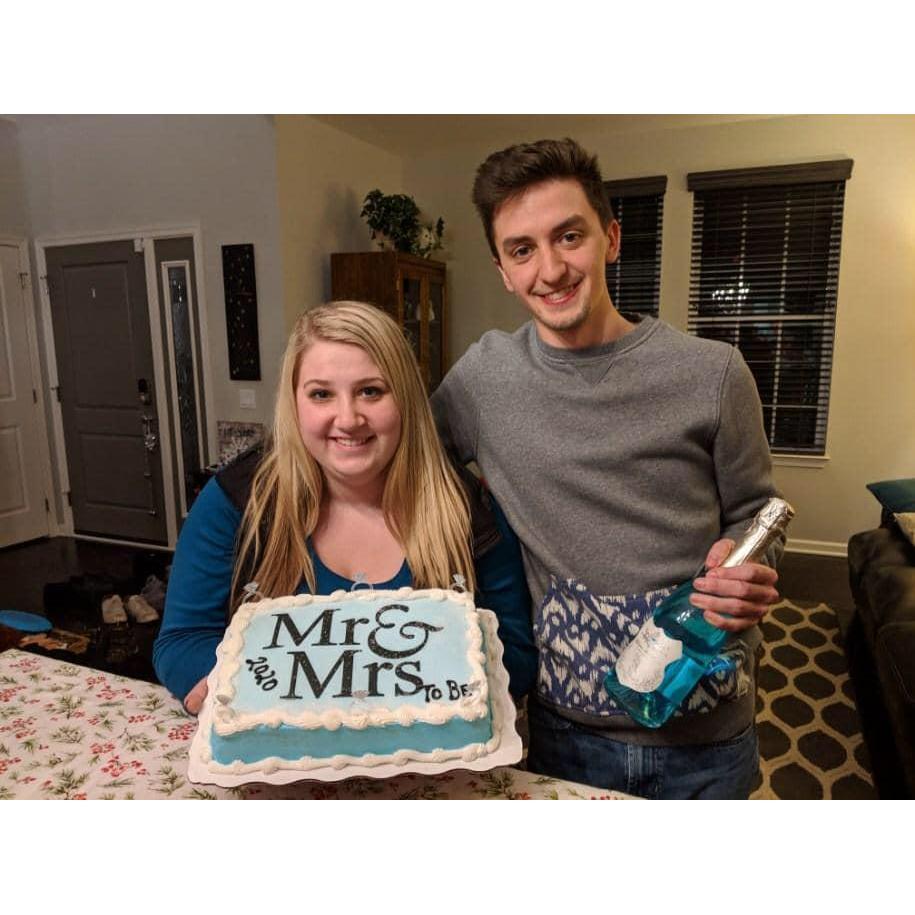 Happily engaged! 2018.