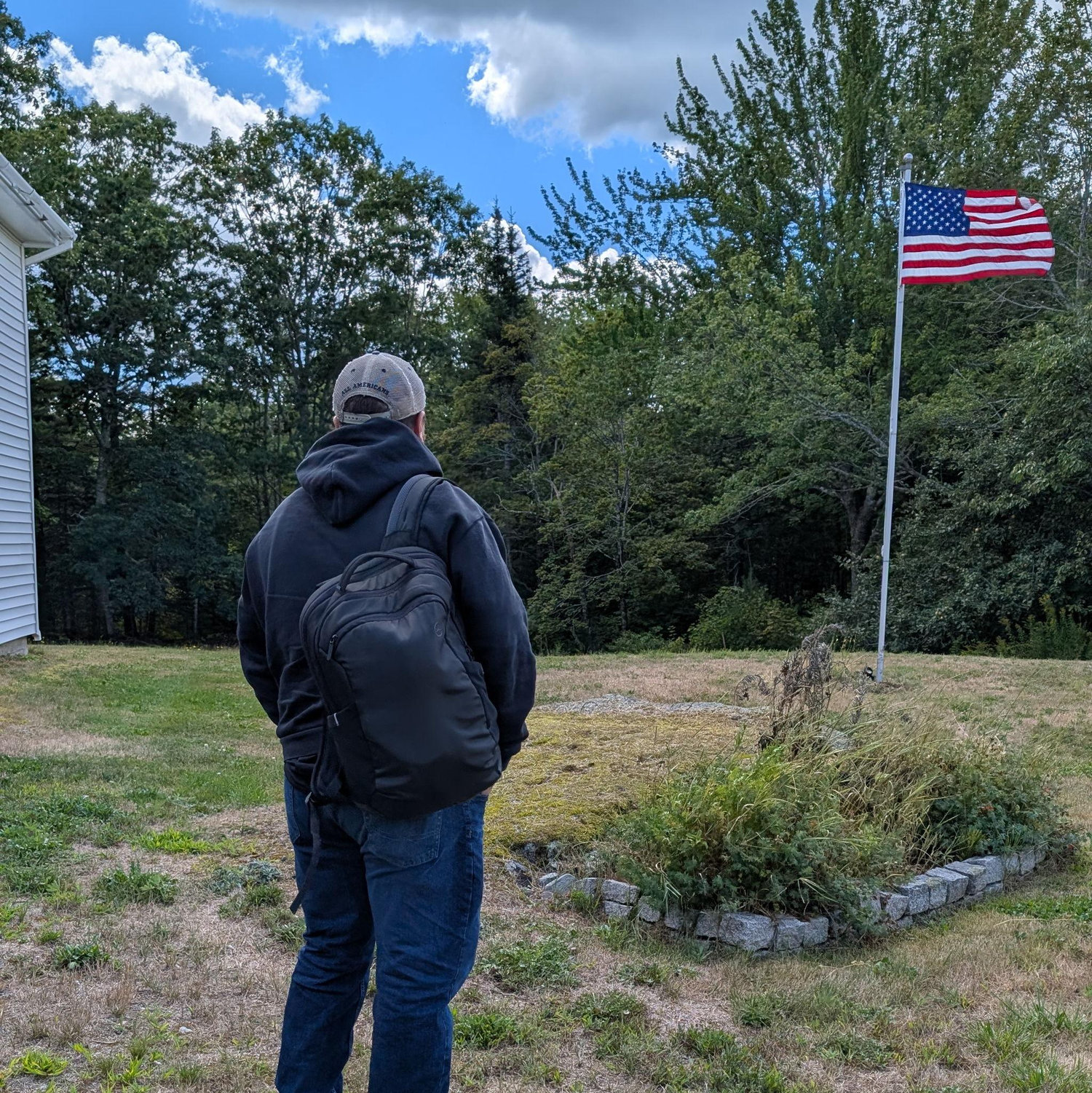 An hour into our trip to Maine, Andrew spent time contemplating when and where he should propose!