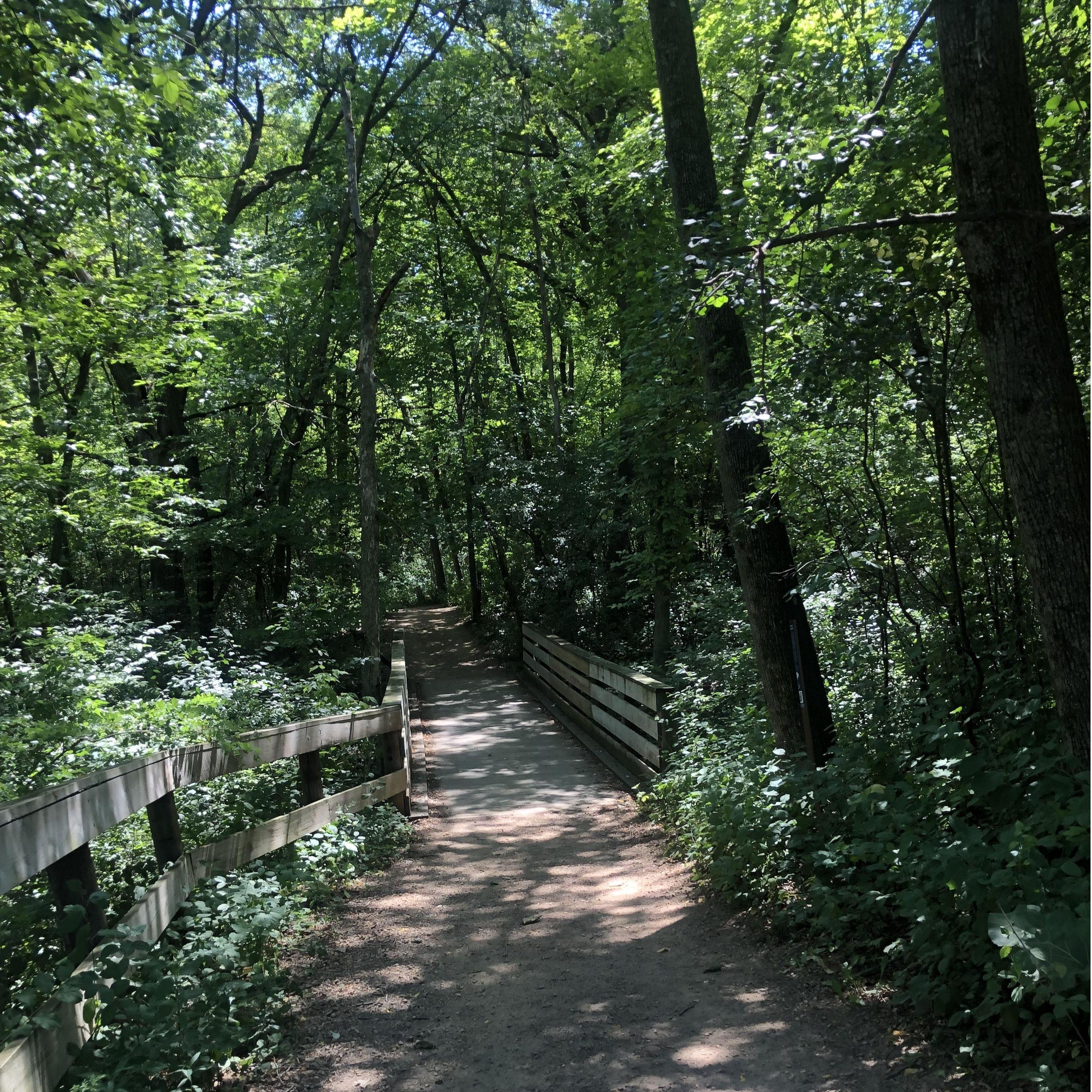 Walking trails.