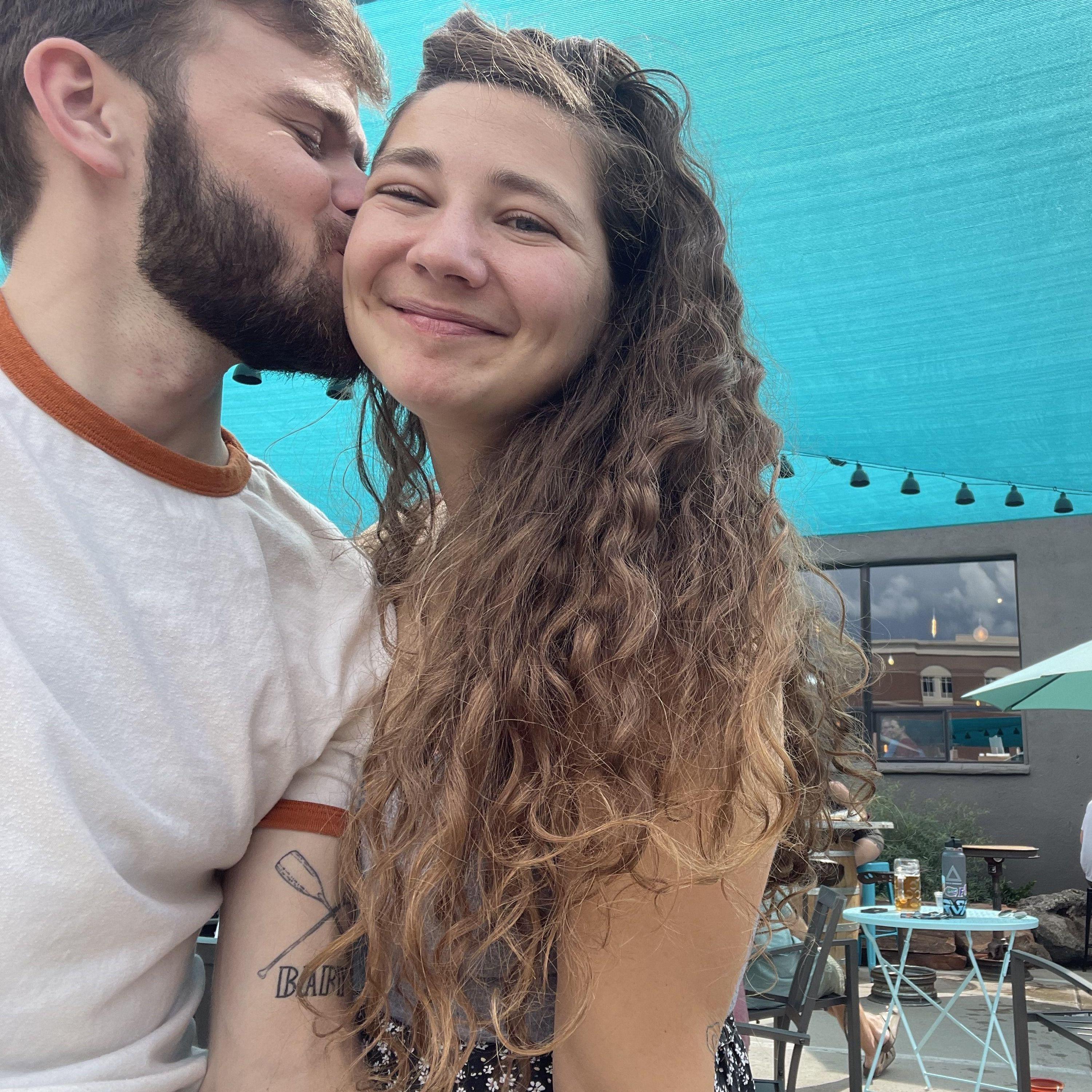 during a pub crawl before the rain dumped on us