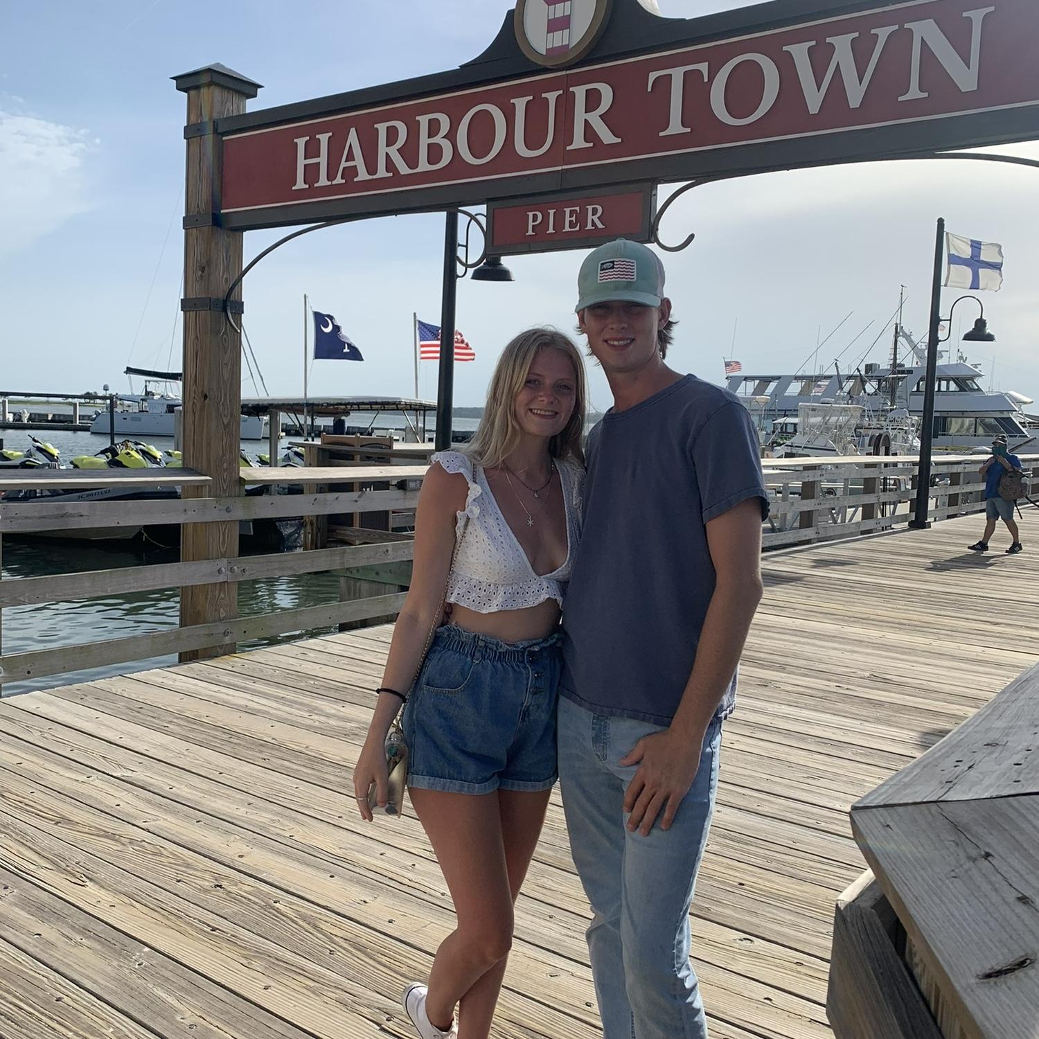 May 24, 2022 - Little did I know, 3 years later I would be getting proposed to at this same spot! Our first trip to Hilton Head Island together. Will forever* love this place
