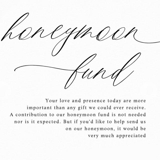 Honeymoon Funds