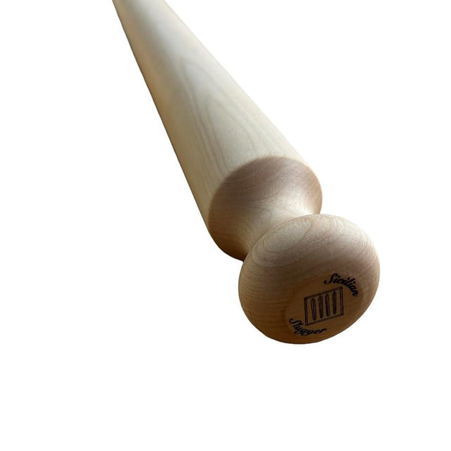 Italian Mattarello, Sicilian Slugger, Pasta Rolling Pin (24")