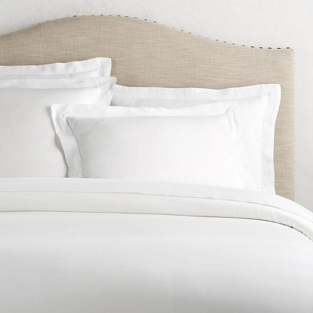 Tencel™ Duvet Cover, Full/Queen, White