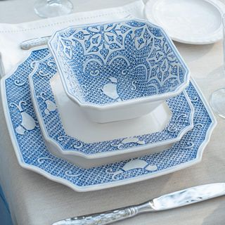 Uccello Blu Dinner Plate