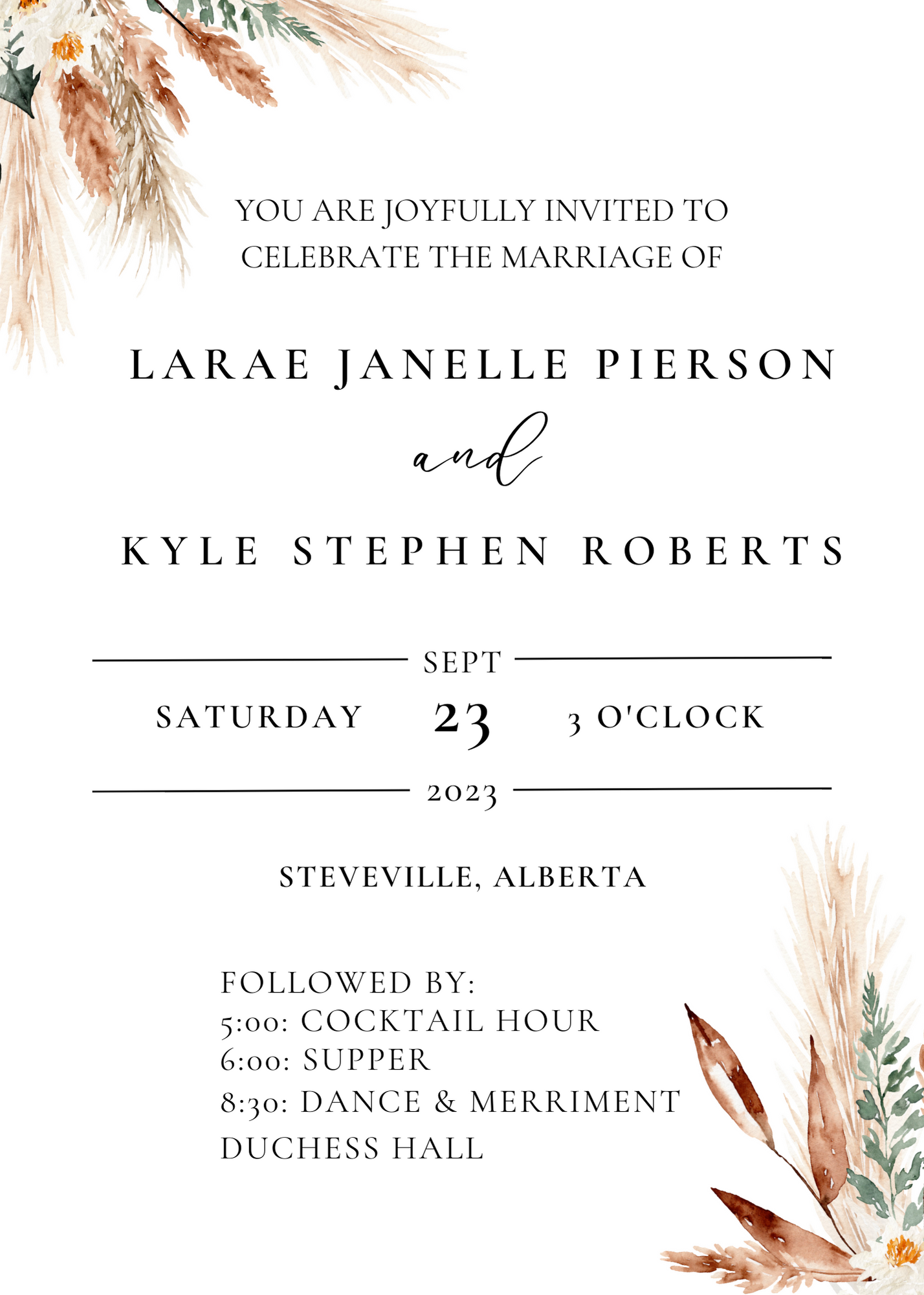 The Wedding Website of Larae Pierson and Kyle Roberts