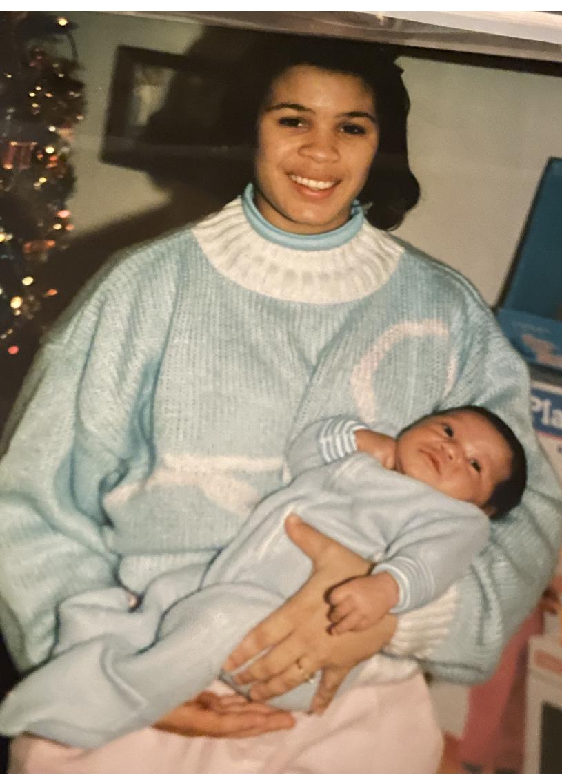Darrell and his mother, Sharon “butter”