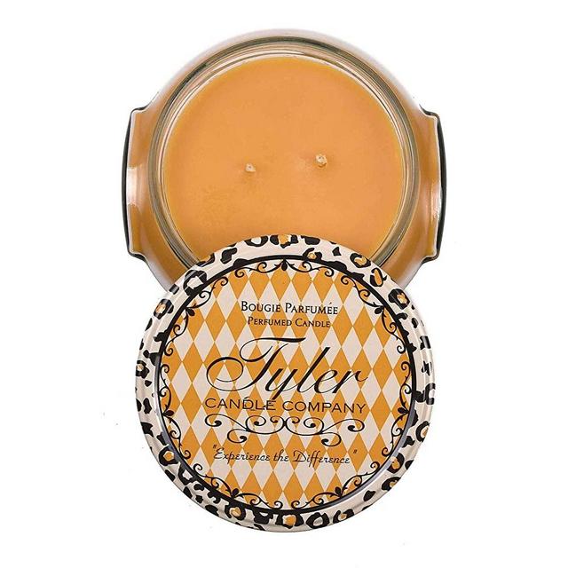 Tyler Candles - Mulled Cider Scented Candle - 22 Ounce Candle Tan