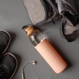 Glass Water Bottle with Handle