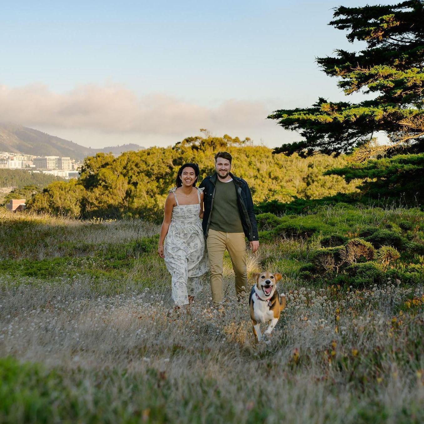 Penny was a little rowdy during our photoshoot! (Fort Funston)