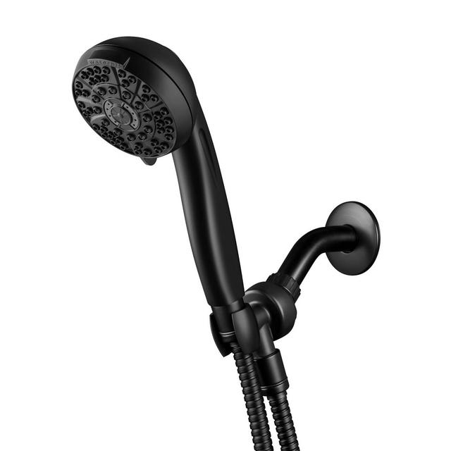 PowerPulse 6 Setting Hand Held Showerhead Matte Black - Waterpik