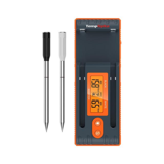 ThermoPro Pack of 1 Twin TempSpike 500' Truly Wireless Meat Thermometer with 2 Meat Probes