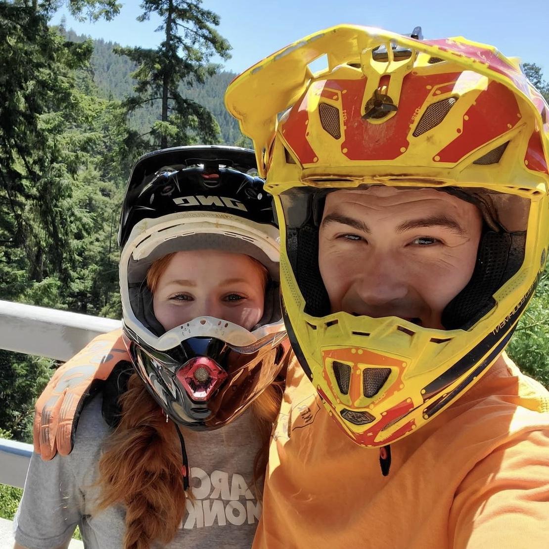 First ride together