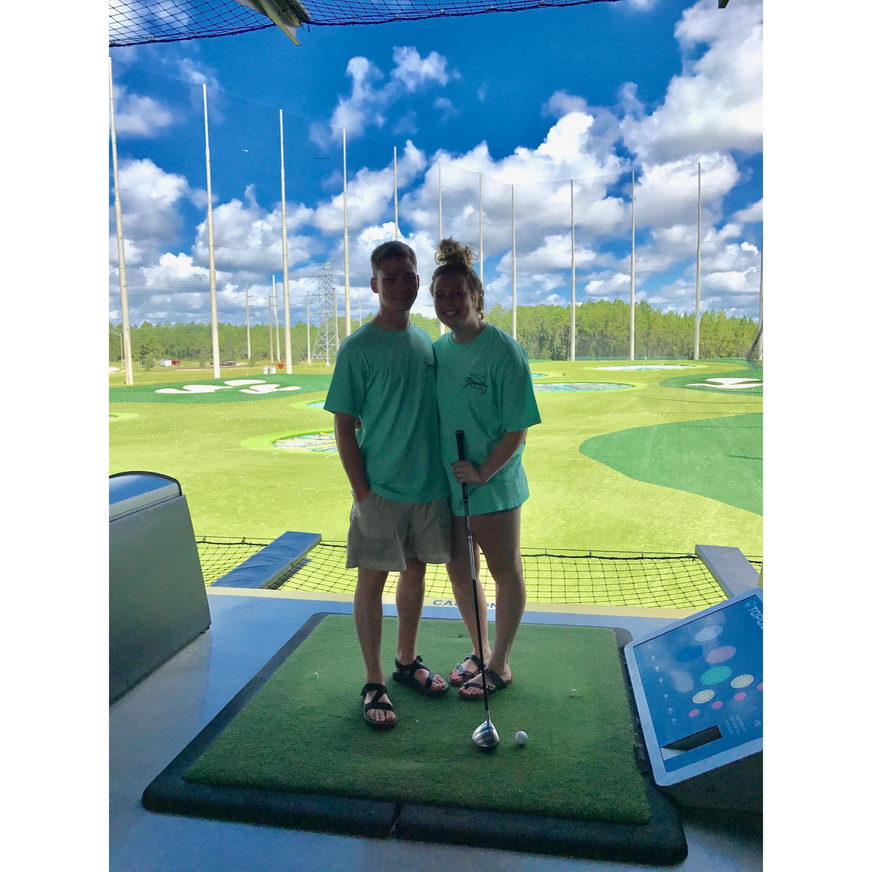 Top Golf 
August 2017