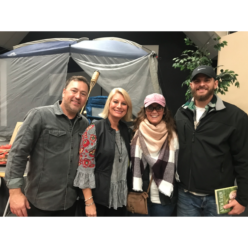 One of the most memorable days spent together consisted of getting to meet Al and Lisa Robertson from Duck Dynasty. They came to Jacob's church and spoke about relationships.
