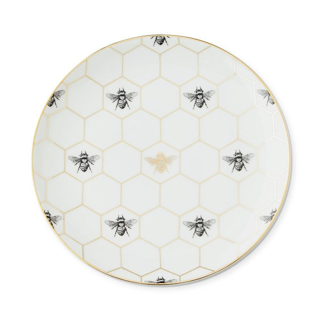 Honeycomb Appetizer Plate, Each, Bee