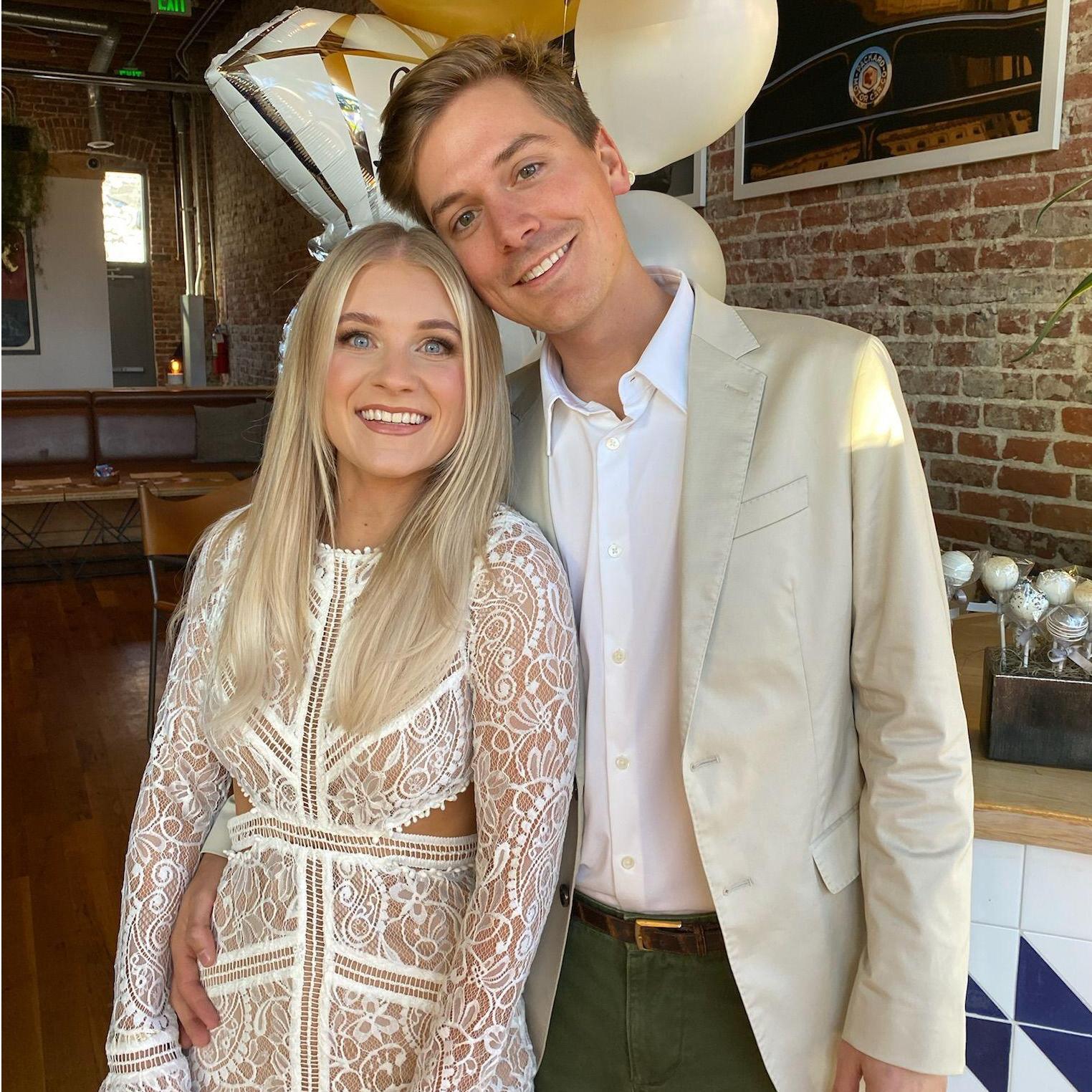 Celebrating our engagement with loved ones