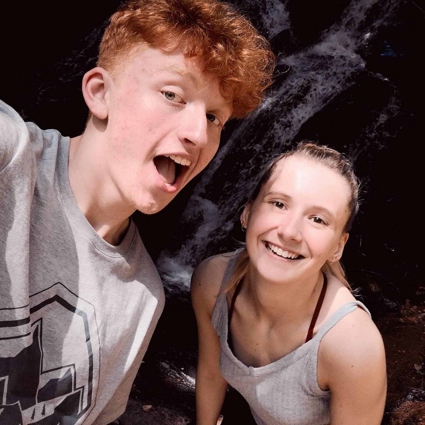 The hike where we shared our first kiss atop a waterfall