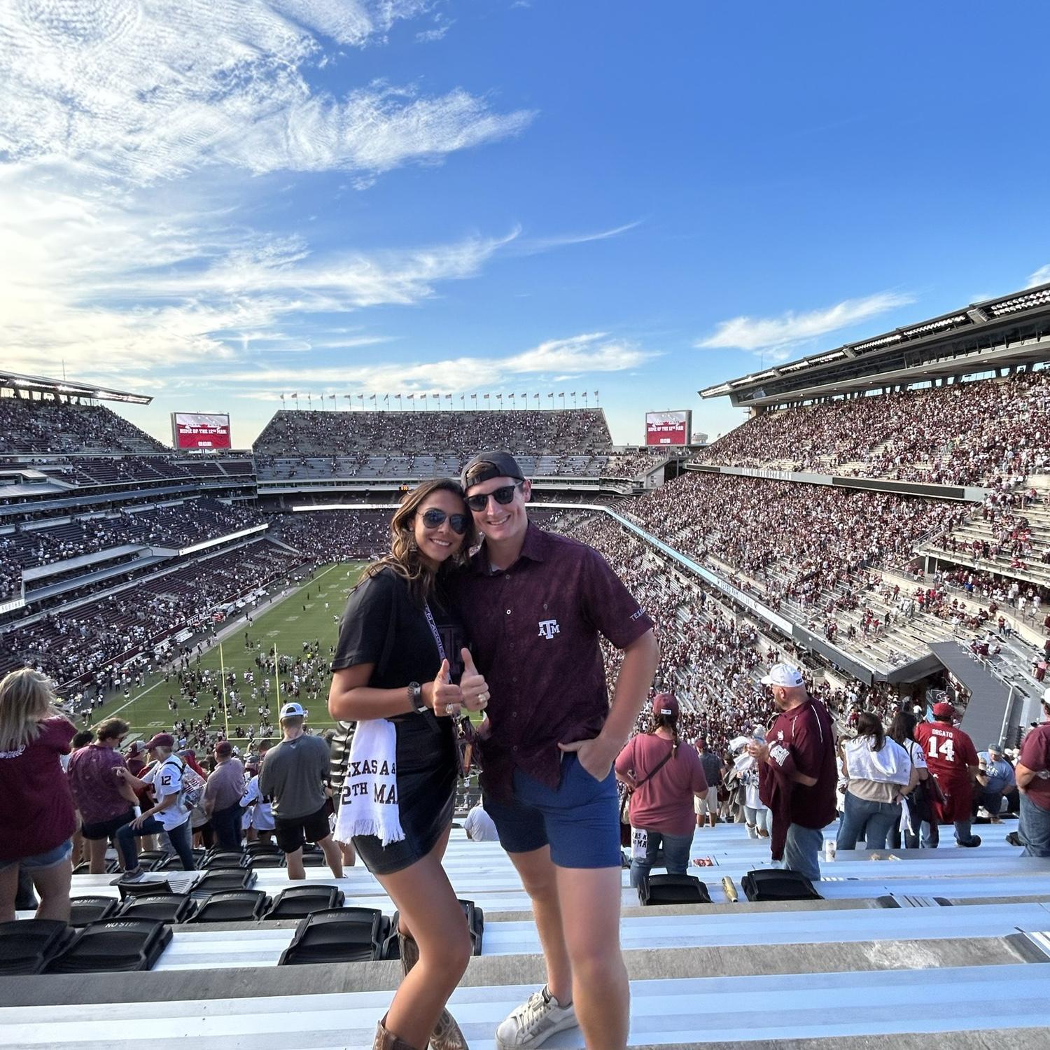 The one where we went to a FTA football game, whoop! ๐๐ผ