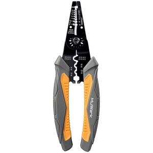 MulWark 8" Multi-Purpose Electrical Wire Stripping Tool Snips, Crimpers & Pliers Insulated with Cutter, Best Tool For Professional Electrician - Upgraded