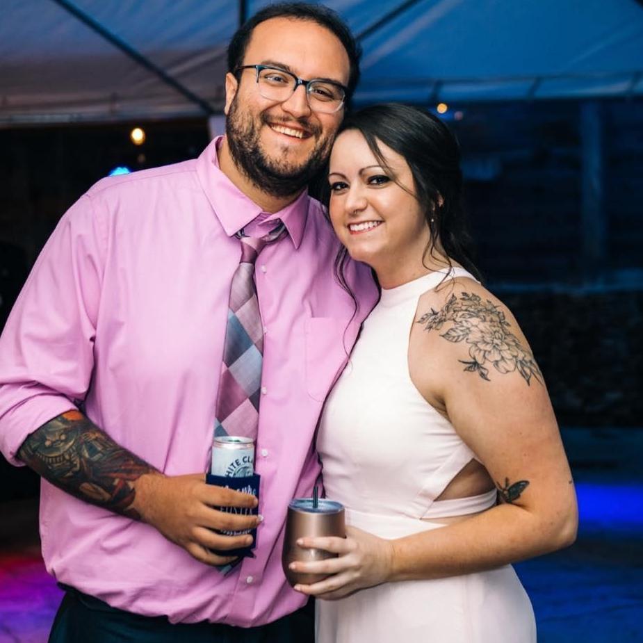Taken at a friend's wedding!