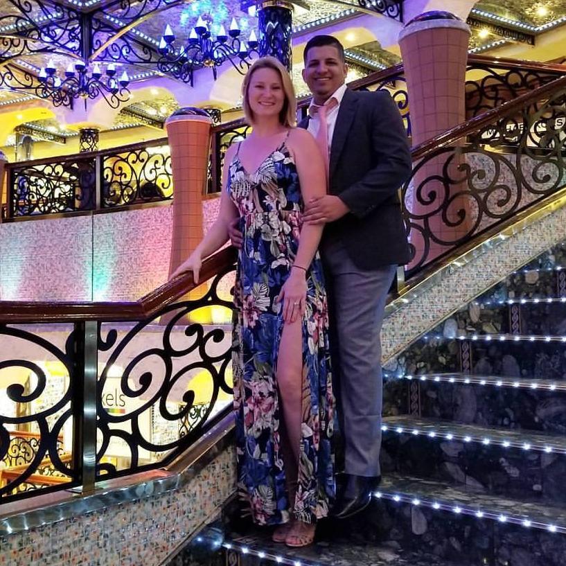 Captain's night on our first cruise together