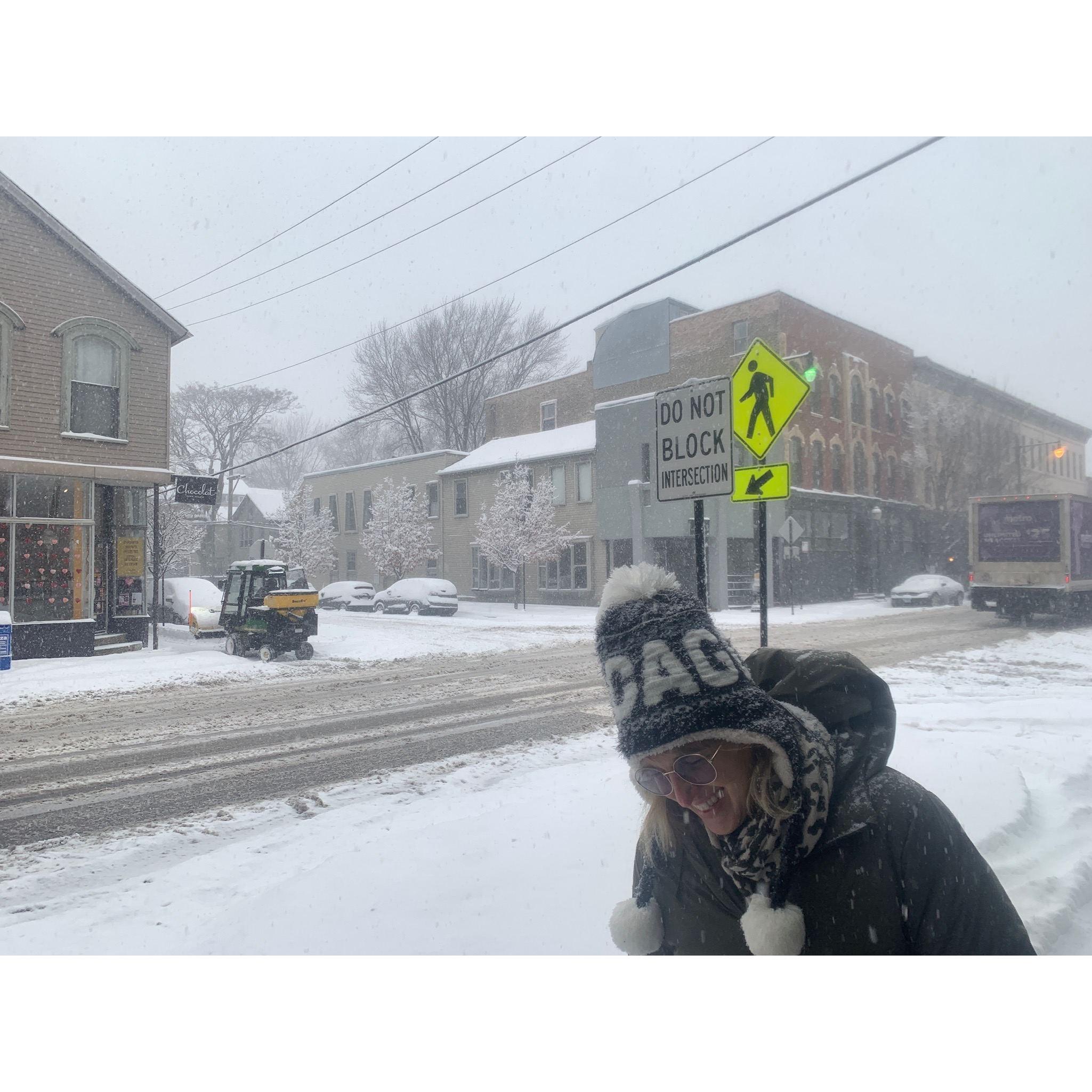 At times, Genevieve found her first winter in Chicago funny. At other times she did not.