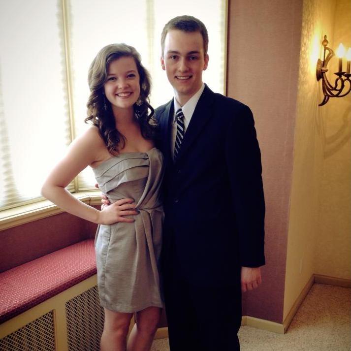 Freshman year Anchorball with Delta Gamma