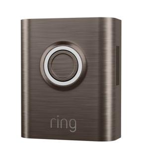 Metallic Interchangeable Faceplate (Battery Doorbell Plus, Battery Doorbell Pro) - Brushed Bronze