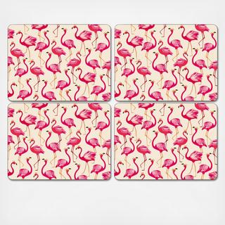 Sara Miller London Pimpernel Flamingo Placemat, Set Of 4