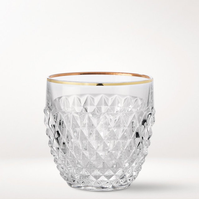 Pineapple Double Old-Fashioned Glasses, Set of 2