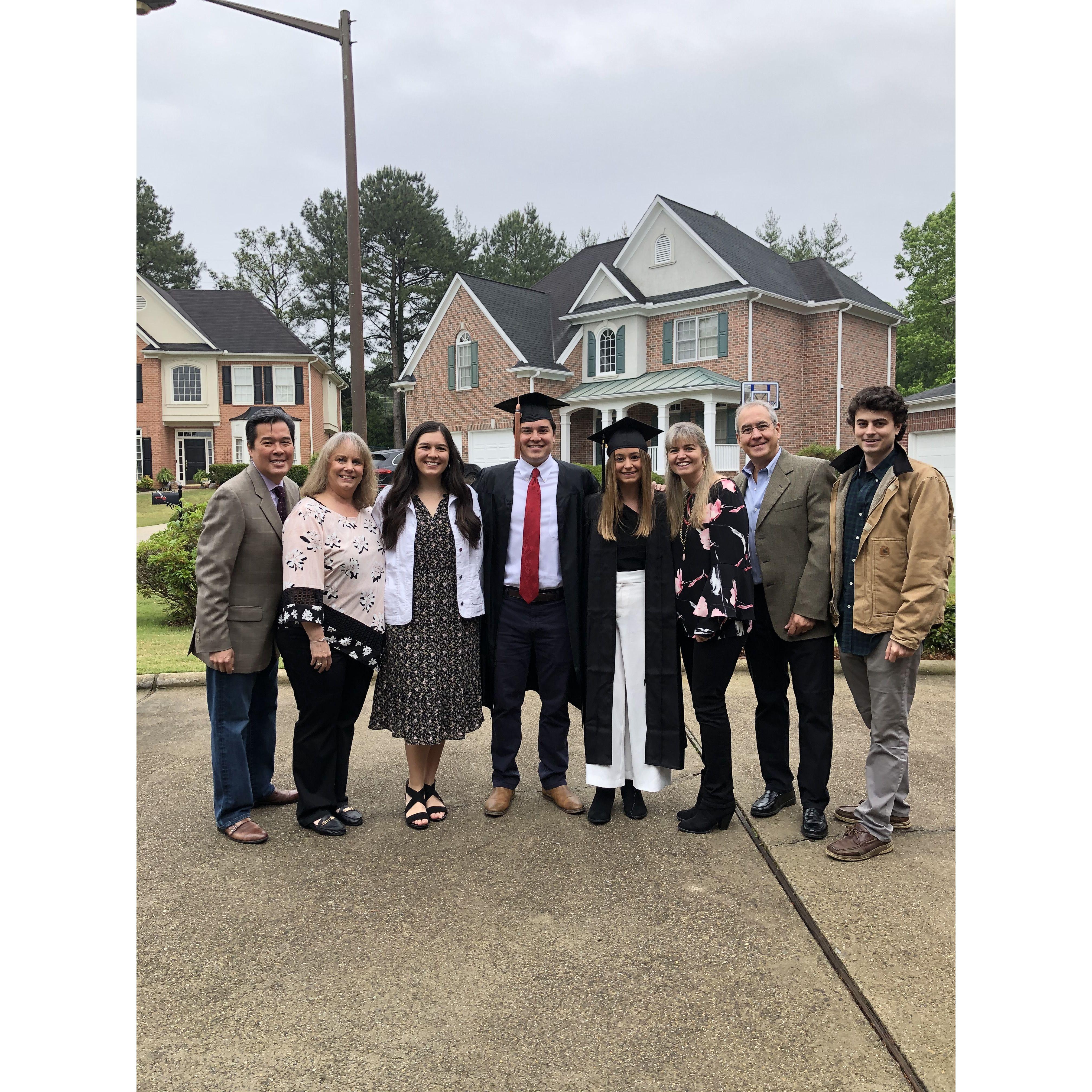 College graduation COVID style in 2020!