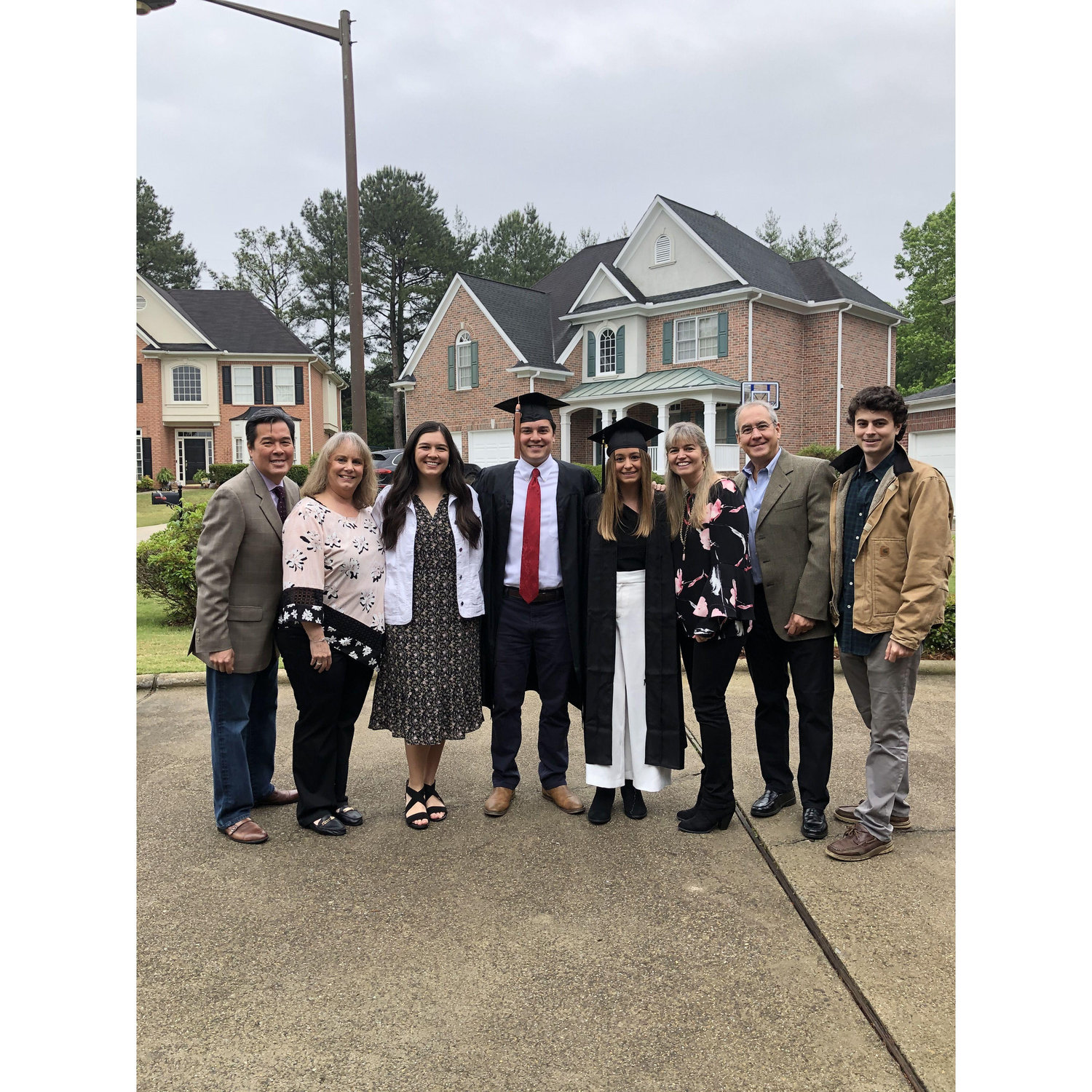 College graduation COVID style in 2020!