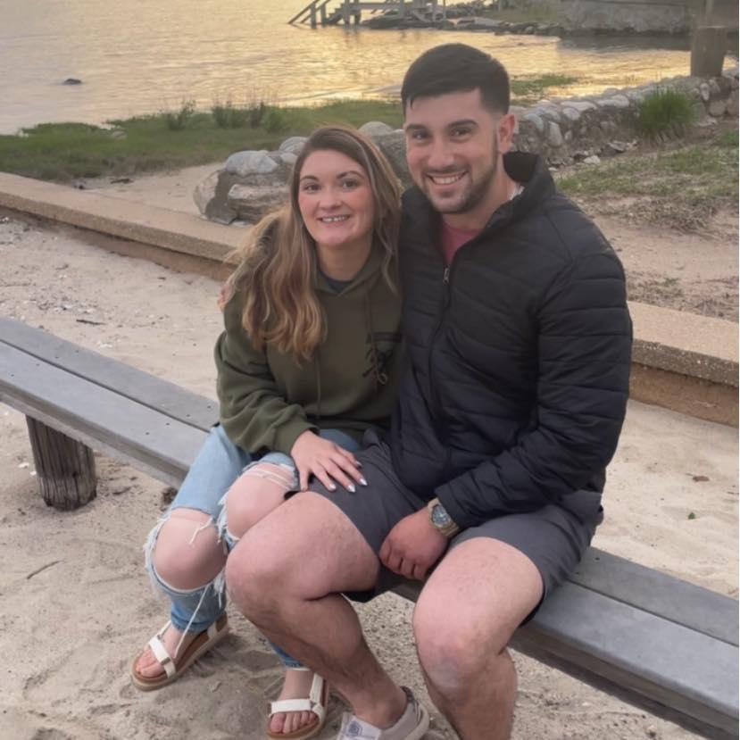 Taken right before Jon proposed